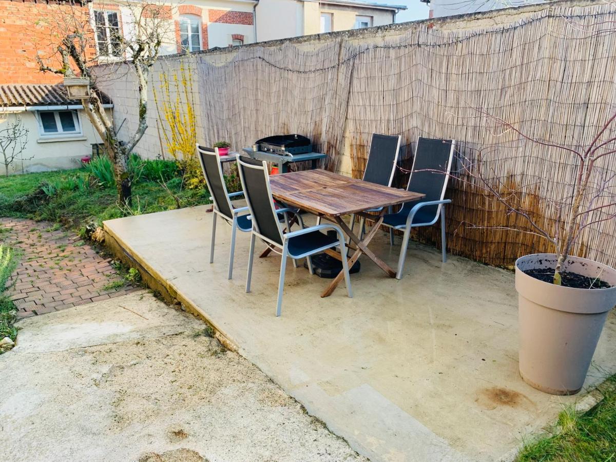Maisonnette Du Coteau Ouest - Jardin Et Terrasse - Epernay Villa Buitenkant foto